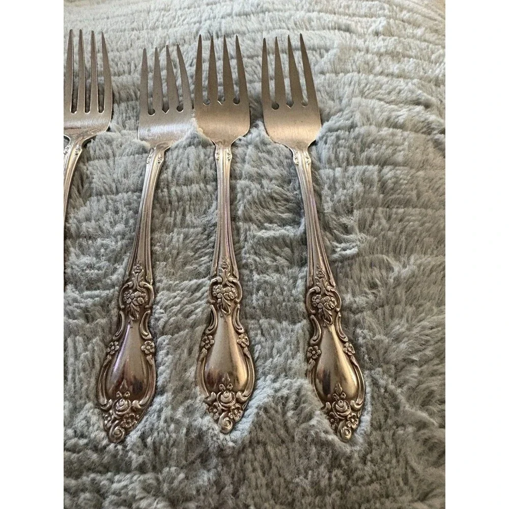 Lot Of 4 Forks Oneida Community Stainless LOUISIANA